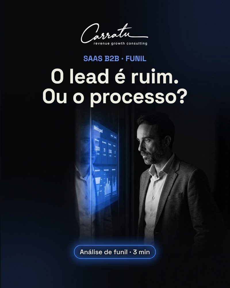 Post: O lead é ruim. Ou o processo?